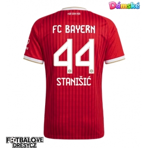 Bayern Munich Josip Stanisic #44 Dámské Domácí Dres 2026-27 Krátký Rukáv Bayern Munich Josip Stanisic #44 Dámské Domácí Dres 2026-27 Krátký Rukáv